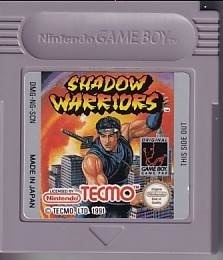 Shadow Warriors - Game Boy Original (A Grade) (Genbrug)